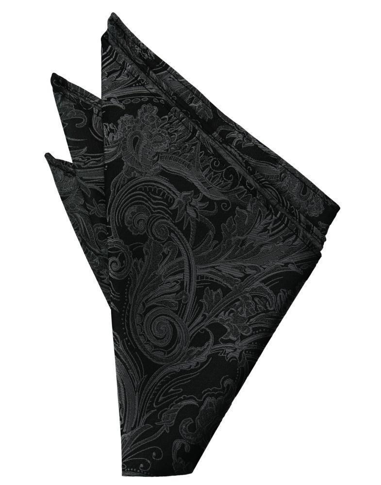 Charcoal Tapestry Pocket Square Charcoal Tapestry Pocket Square