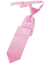 Cardi Pre-Tied Bubblegum Venetian Necktie