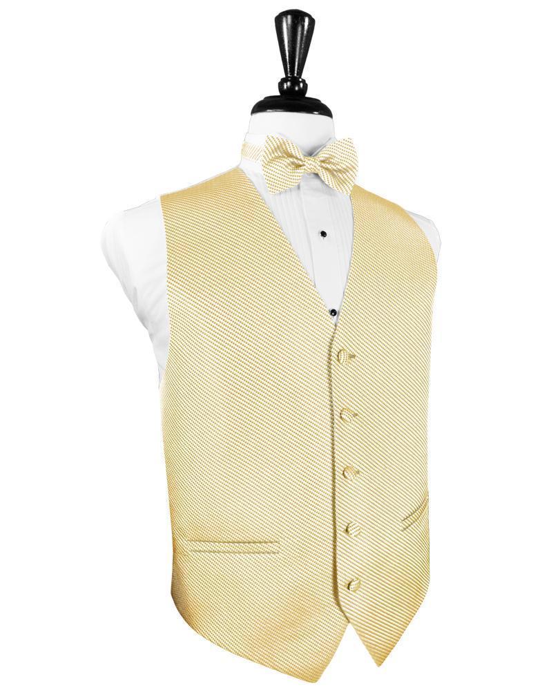 Cardi Harvest Maize Venetian Tuxedo Vest