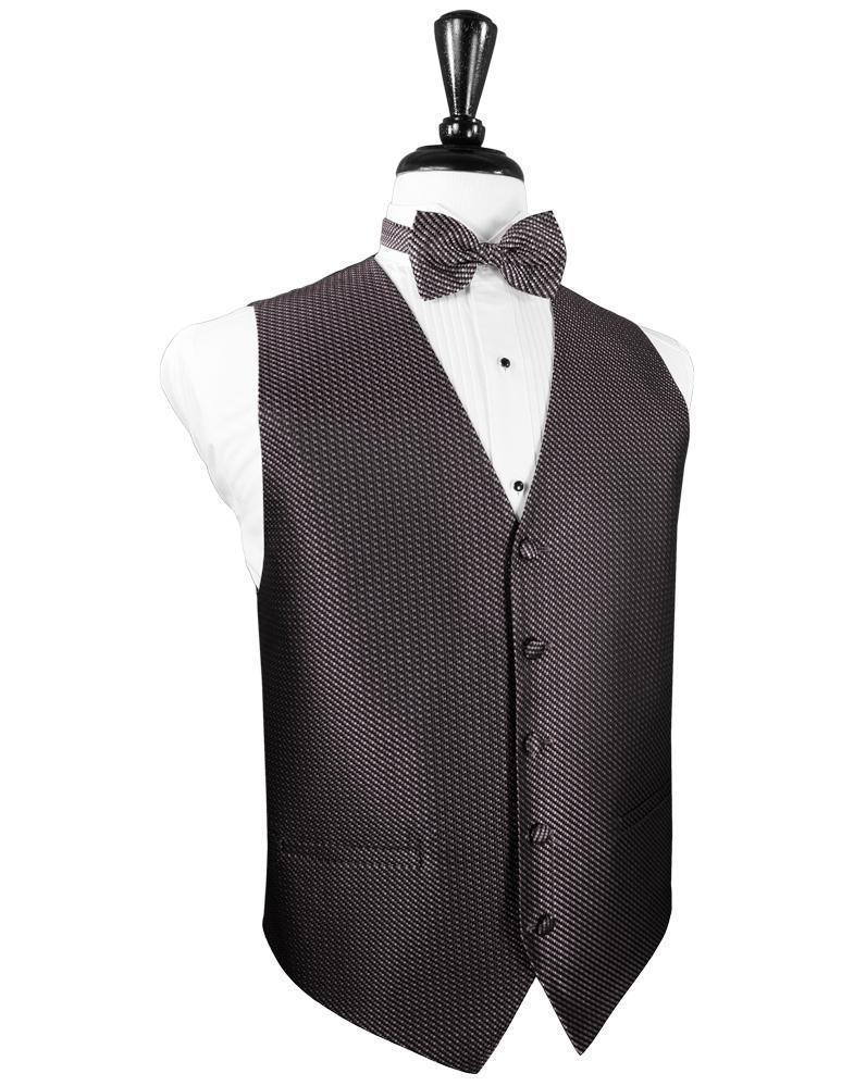 Cardi Heather Venetian Tuxedo Vest