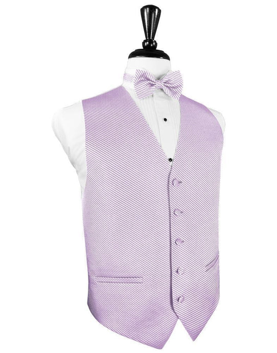 Cardi Lavender Venetian Tuxedo Vest