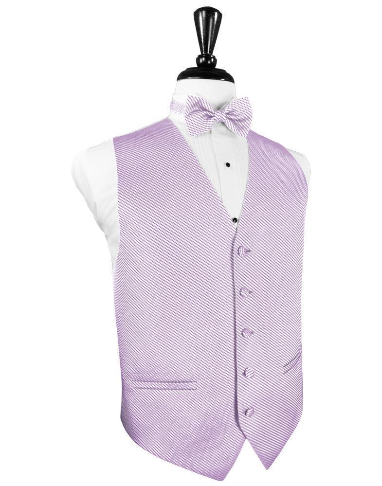 Cardi Lavender Venetian Tuxedo Vest