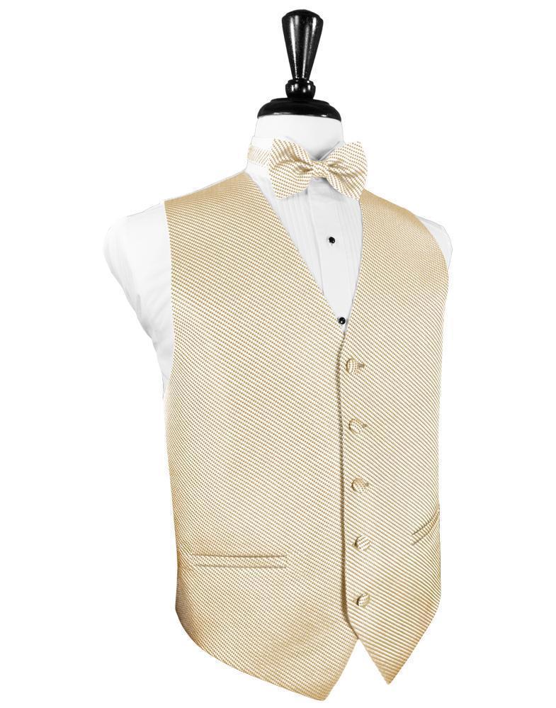 Cardi Light Champagne Venetian Tuxedo Vest