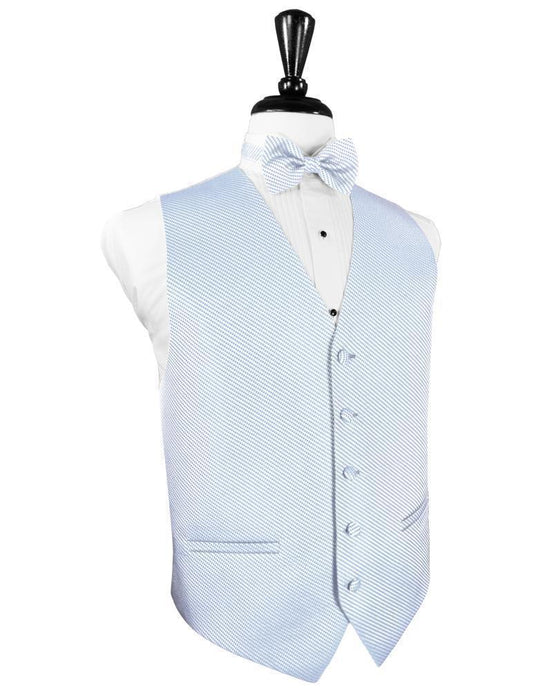 Cardi Powder Blue Venetian Tuxedo Vest