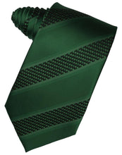 Cardi Self Tie Hunter Venetian Stripe Necktie
