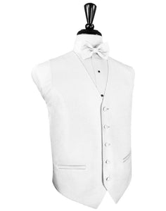 Cardi White Venetian Tuxedo Vest