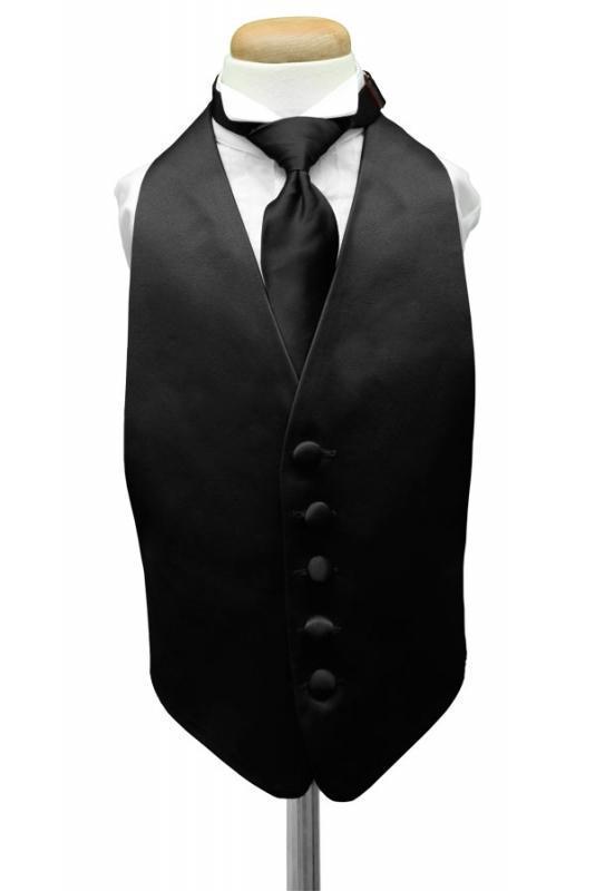 Navy Herringbone Kids Tuxedo Vest Navy Herringbone Kids Tuxedo Vest
