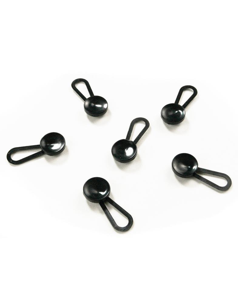 Cardi Black Shirt Extenders (12-Pack)