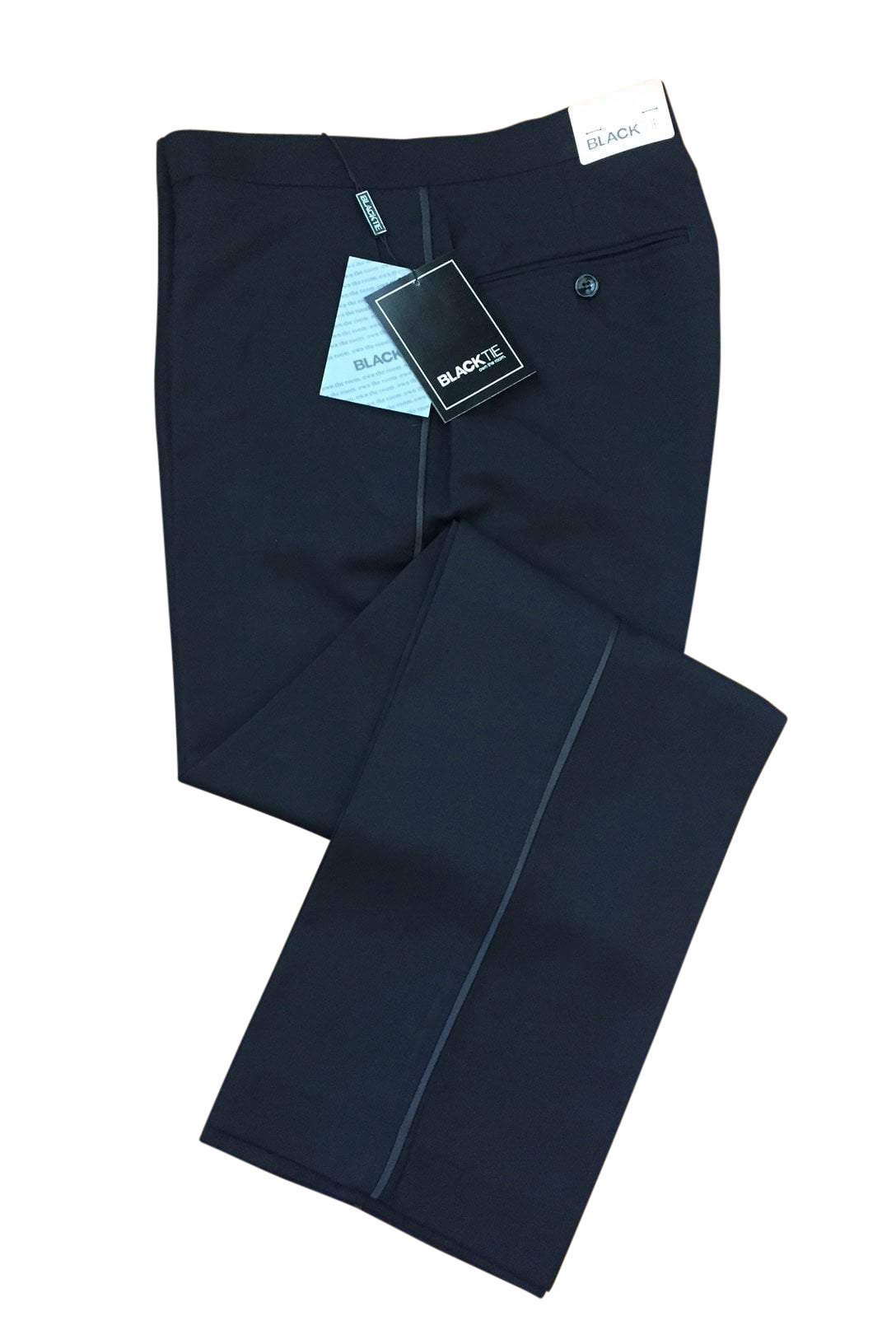 Tuxedo pants sales without stripe