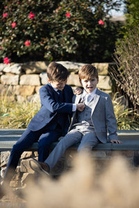 BLACKTIE "Leo" Kids Sapphire Blue 5-Piece Suit