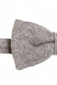BLACKTIE Brown Tweed Bow Tie