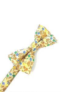 Cardi Gold Enchantment Kids Bow Tie