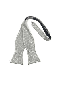 Cardi Self Tie Grey Regal Bow Tie