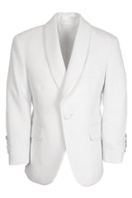 Cardi "Hamilton" Kids White Tuxedo Jacket