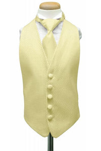 Cardi Harvest Maize Venetian Kids Tuxedo Vest