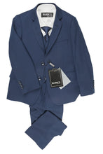 BLACKTIE "Leo" Kids Sapphire Blue 5-Piece Suit