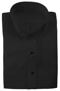 Classic Collection "Lucca" Black Wingtip Tuxedo Shirt