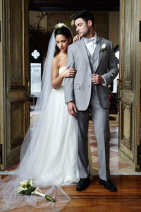 BLACKTIE "Madison" Heather Grey Suit Jacket