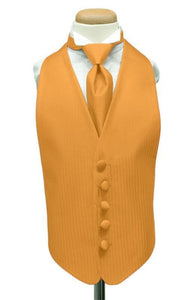 Cardi Mandarin Herringbone Kids Tuxedo Vest