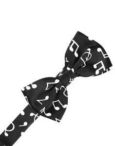 Cardi Pre-Tied Music Notes Bow Tie