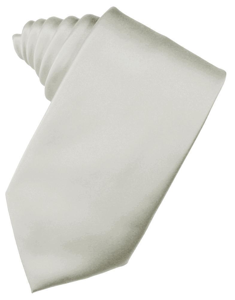 Platinum Noble Silk Pocket Square
