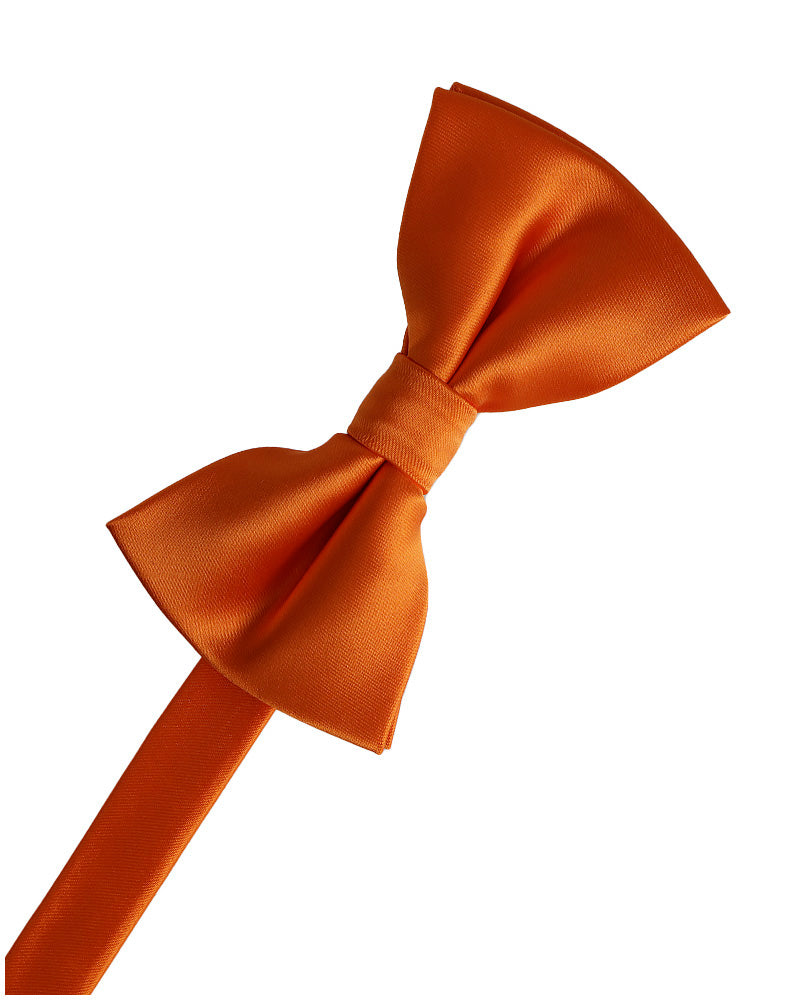 BLACKTIE Orange Eternity Kids Bow Tie