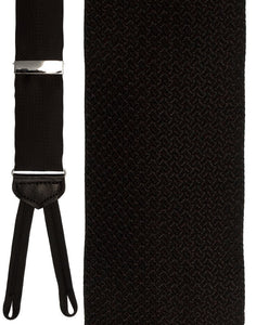 Cardi "Potenza" Black Suspenders