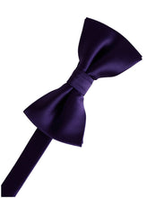 BLACKTIE Purple Eternity Kids Bow Tie