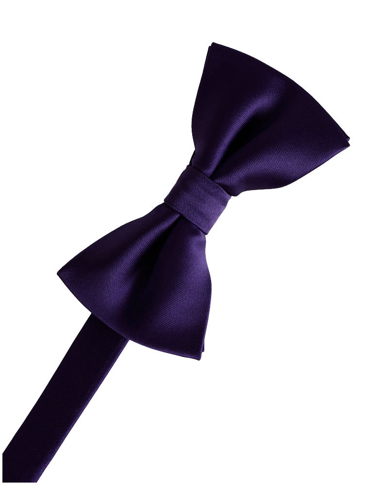 BLACKTIE Purple Eternity Kids Bow Tie