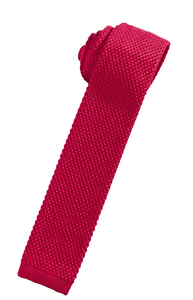 Cristoforo Cardi Red Silk Knit Necktie