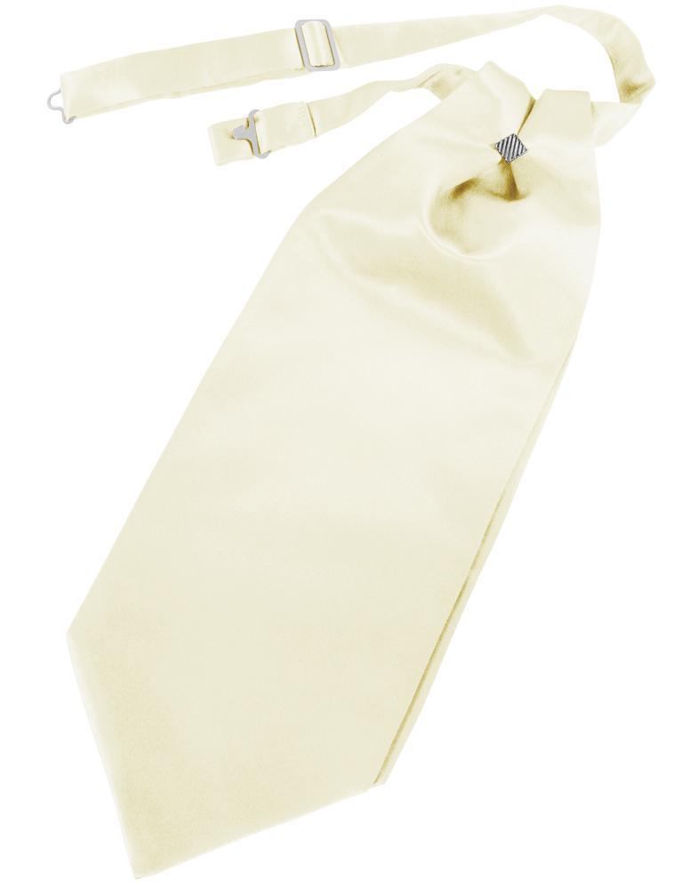 Cardi Ivory Luxury Satin Cravat