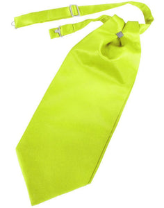 Cardi Lime Luxury Satin Cravat