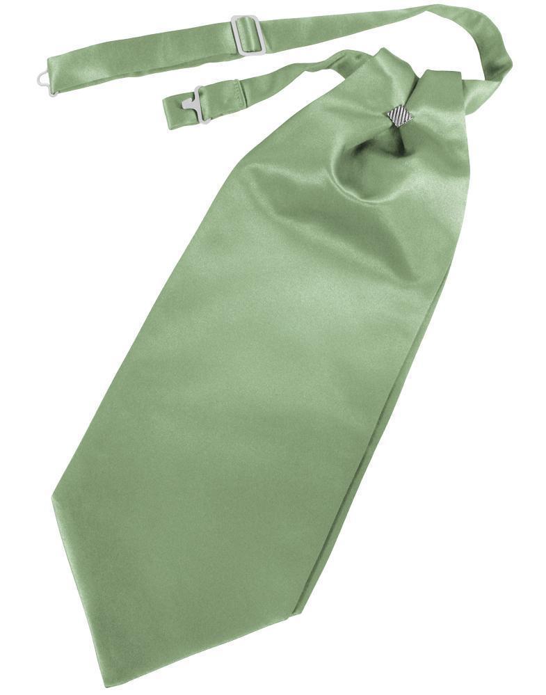Cardi Sage Luxury Satin Cravat