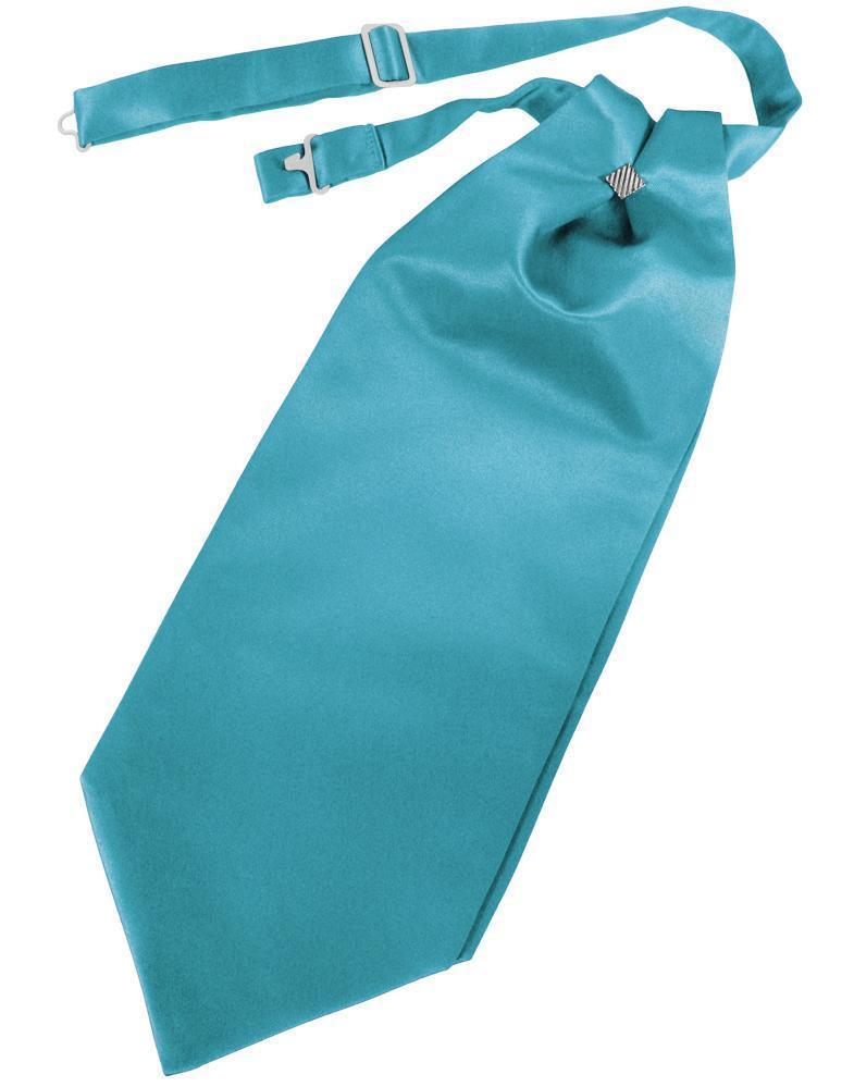 Cardi Turquoise Luxury Satin Cravat
