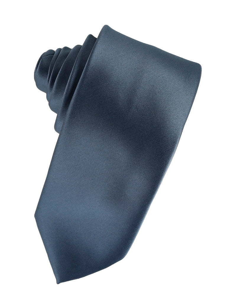 BLACKTIE Steel Blue Eternity Necktie