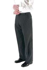 Cardi Steel Grey Super 150's Luxury Viscose Blend Suit Pants (No Belt Loops)