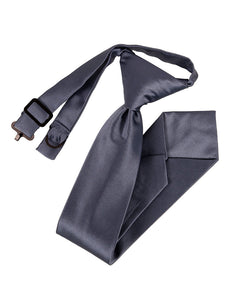 BLACKTIE Steel Blue Eternity Kids Necktie