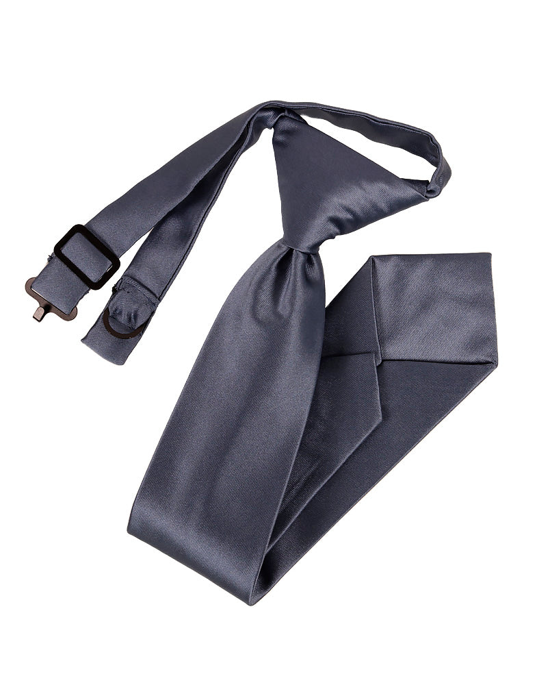 BLACKTIE Steel Blue Eternity Kids Necktie