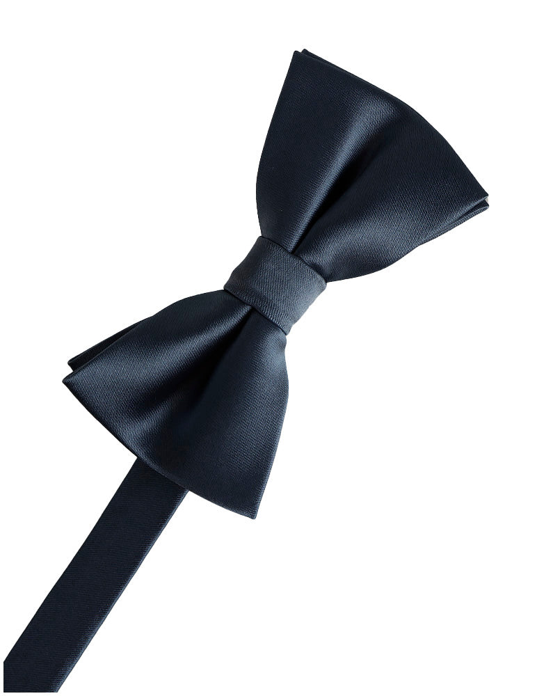 BLACKTIE Steel Blue Eternity Kids Bow Tie