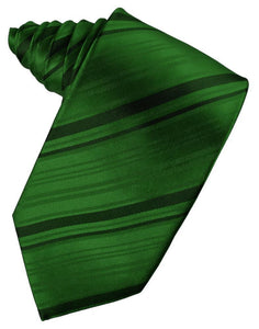 Cardi Hunter Striped Silk Necktie