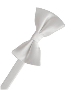 BLACKTIE White Eternity Kids Bow Tie