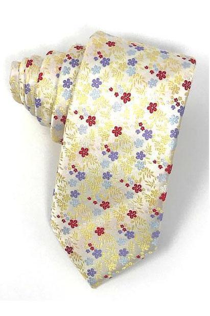 Cardi Yellow Enchantment Necktie